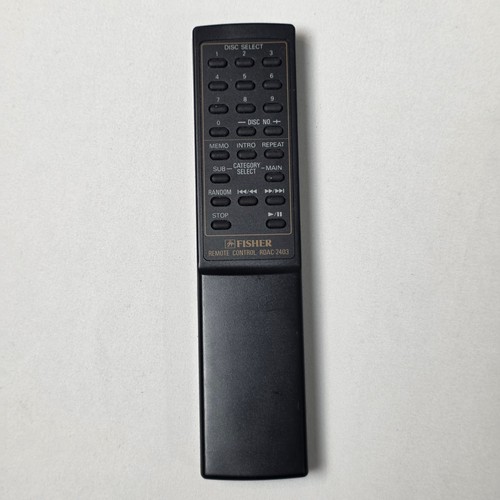Fisher remote control - remote,