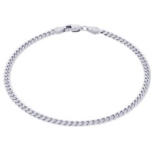 10K White Gold Solid 3.5mm