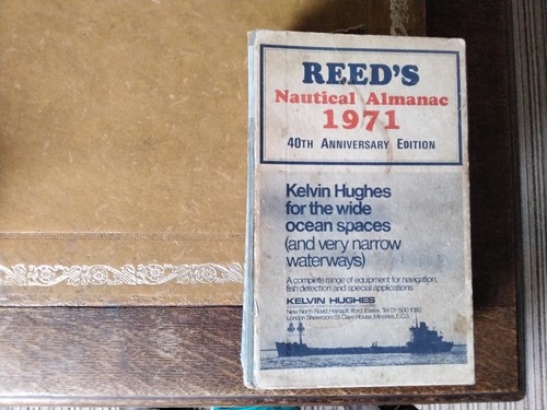 Reed nautical almanac 1971 - nautical,