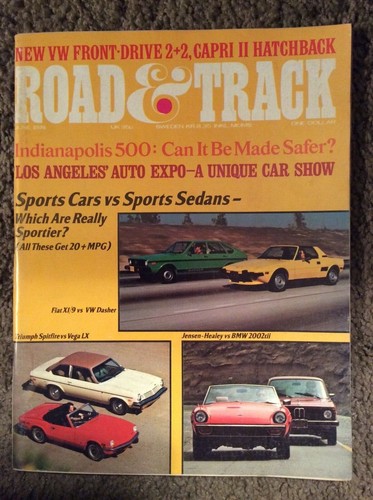 1974 road track volkswagen - 1974,