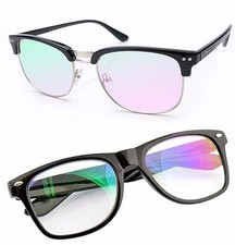 Glasses clear lens - glasses, glare
