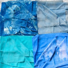 Dyed Habotai Silk Remnants -