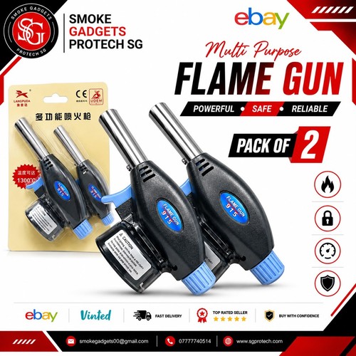 Flame gun pack gas torch - flame, x