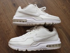 Men's Nike Air Max LTD 3 Trainers in Triple White Size 9 UK 