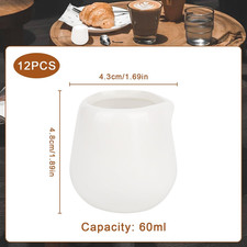 Trendecor 12 PCS White Small