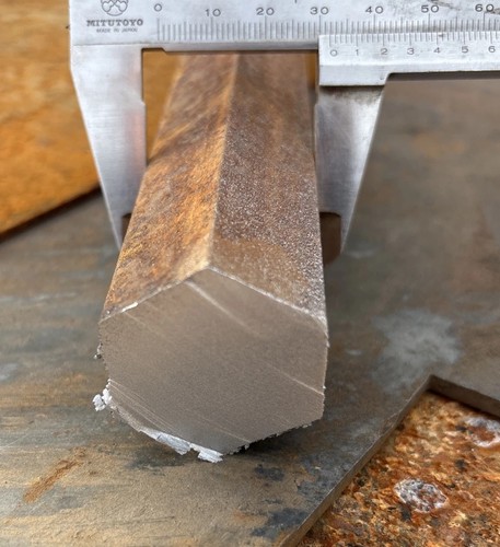 Solid mild steel hexagon bar - steel,