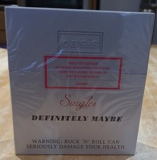 OASIS : Definitely Maybe CD Singles Silver Box Set. UNOPENED RARE