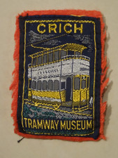 Crich Tramway Museum Cloth Badge