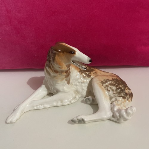Lomonosov porcelain borzoi - porcelain, /