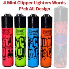 4 MINI Clipper Lighters