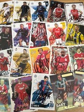 match attax, Shoot Out And Other Signed Cards 43