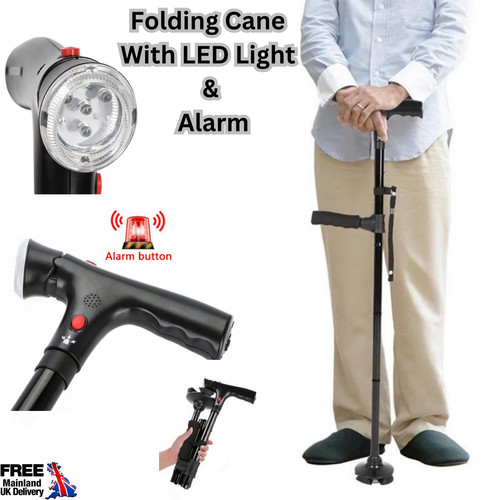 Twin grip cane - grip, premium