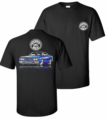Black shirt blue - t-shirt, 1969