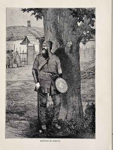 1880 khevsur warrior - 1880,