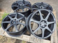 Refurbished Konig Tantrum 17" Alloy Wheels Rims 5x100 Subaru Toyota Rover MG