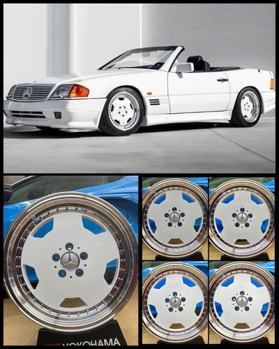 Gloss white inch mercedes - white, 18