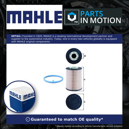 Fuel filter kx393d - filter, mahle