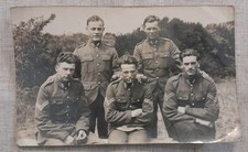 WW1 Royal Scots Fusiliers Group Of Soldier Photograph