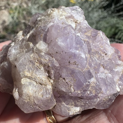 Amethyst quartz crystal group - crystal,