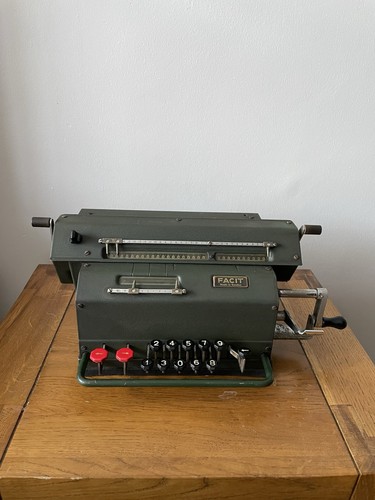 Vintage facit mechanical - facit,