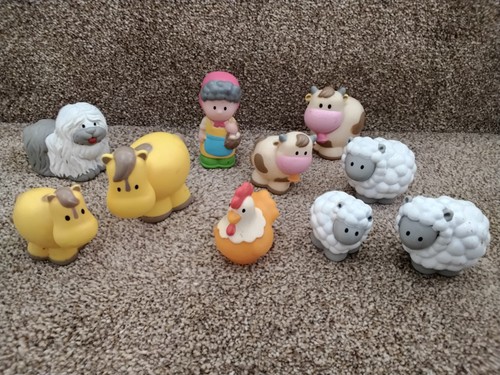 Elc happyland farm figures - farm,