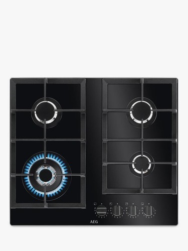Aeg hkb64420nb gas hob - hkb64420nb,