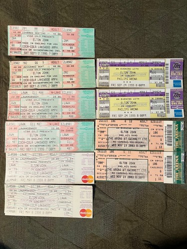 Full unused tickets 5 - 10,