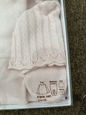 New Born Pink Baby 4 Piece Set