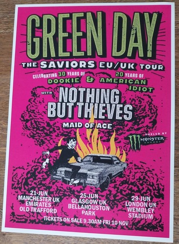 Green day live music show - day,