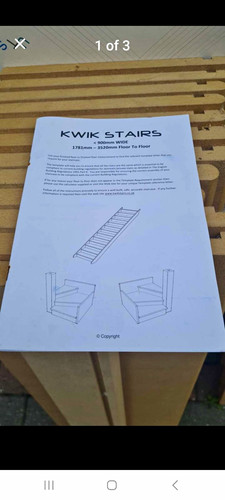 Kwik stairs wooden staircase - l,