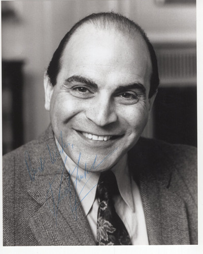 David suchet signed 10 - david,