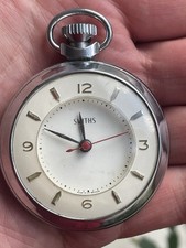 Vintage smiths pocket watch - pocket,