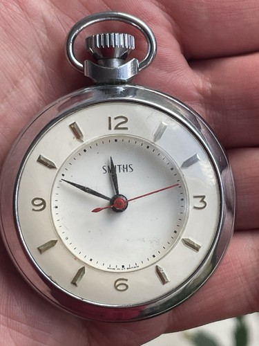 Vintage smiths pocket watch - vintage,