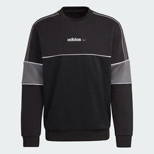 Adidas Originals Mens Crew Sweatshirt Jumper Fleece Top Pullover 3 Stripes