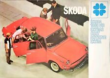 Skoda 1000MB Brochure c.1967