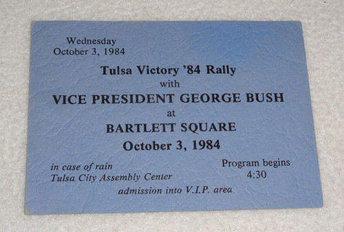 Vice president george bush - vice,