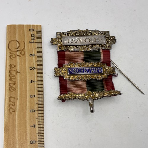Raob secretary gilt jewel - secretary,