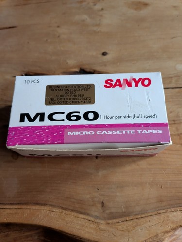 Sanyo mc60 micro - 9x, cassette