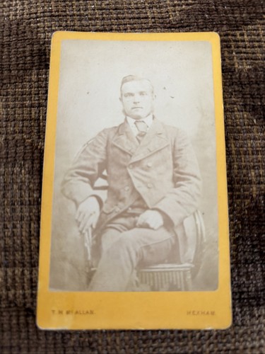 Victorian cdv photo - photo, young