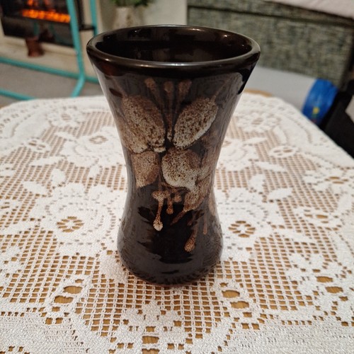 Vintage tenby pottery vase - vintage,