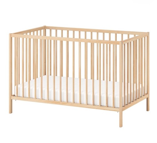Ikea cot and mattress