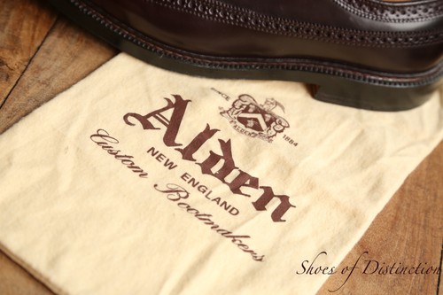 Alden burgundy shell cordovan - alden,