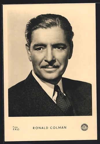 Postcard actor ronald colman - postcard,
