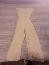 Girl's Yellow Zara JUMPSUIT