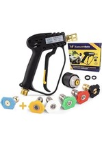 Versatile 4000 PSI Pressure Washer Gun Set - 5 Nozzles for Ultimate Flexibility