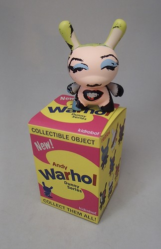 Kidrobot dunny andy warhol - kidrobot,