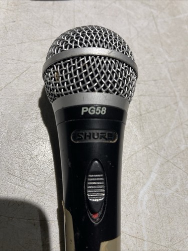 Shure pg58 cardioid microphone - pg58,