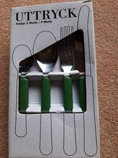 IKEA Uttryck Cutlery Set Green