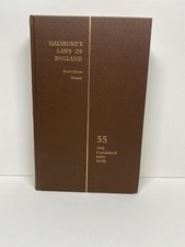 Halsbury’s Laws Of England - Fourth - Volume 55 Consolidated Index (A-H) Reissue