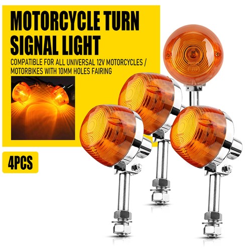 Chrome amber front rear - chrome,